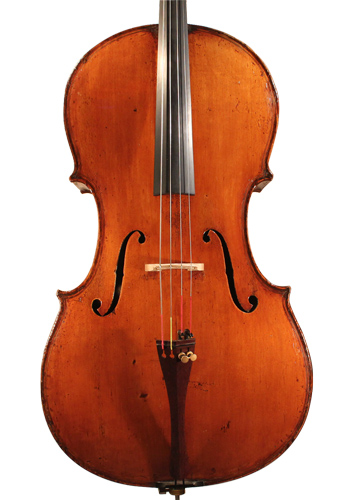 cello - Jean Baptiste Vuillaume - front image