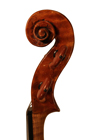 violin - Labeled Giuseppe Guarneri - scroll image